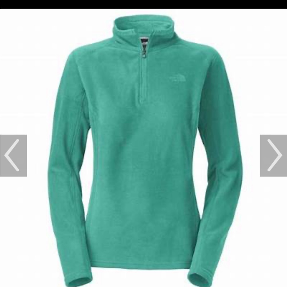 VEUC the north face quarter zip top Med